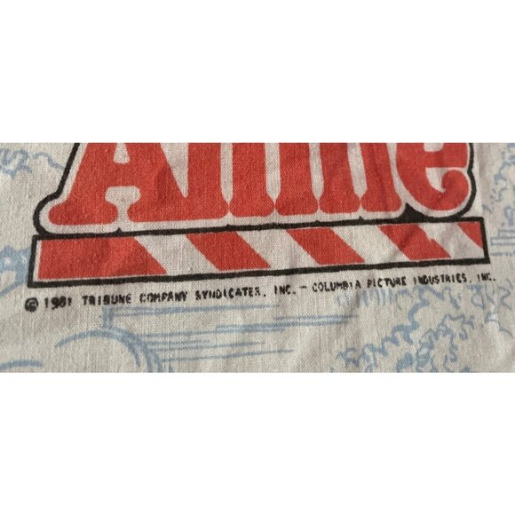 Vintage 1981 Little Orphan Annie & Dog Sandy TWIN Flat Cutter Made In USA - Picture 9 of 10